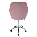 Steppelt karfás irodai fotel, párnával, rózsaszín - ROSALINDA