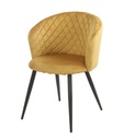 Additional Image for AS150 Étkezőszék - Sárga Bársony G062-83