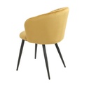 Additional Image for AS150 Étkezőszék - Sárga Bársony G062-83