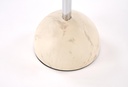 Dohányzóasztal, 40 cm, bézs márvány / borostyán - PERVENCHE