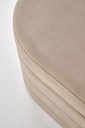 Tárolós pad, 110 cm, bézs - CITRONNIER