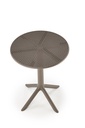 Kerek étkezőasztal, 60 cm, khaki - EPINETTE