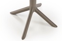 Kerek étkezőasztal, 60 cm, khaki - EPINETTE