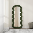 Álló vagy fali tükör, 160 cm, olíva - PRALINE