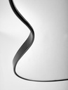Fali tükör, 90 cm, fekete - QUINTESSENCE
