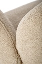 Szék, bouclé, cappuccino - EBENIER