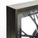 Falióra mechanizmussal 80 x 80 cm fém - MINUIT