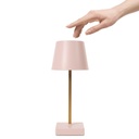 Érintéses LED asztali lámpa, rózsaszín, 10,5 cm - LUMIVALE