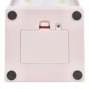 Érintéses LED asztali lámpa, rózsaszín, 10,5 cm - LUMIVALE