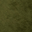 Puff kerek, zsenília szövet, 38,5x36 cm, khaki zöld – BELLONDE