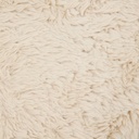 Összehajtható tárolós pad, szőrme, 76x38 cm, bézs – GRIZLI