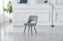 Additional Image for AS134 Étkezőszék - Szürke Bársony G062-38