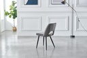 Additional Image for AS134 Étkezőszék - Szürke Bársony G062-38