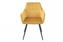 Additional Image for AS132-11 Karszék - Sárga Bársony G062-83