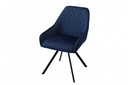 Additional Image for AS130 Forgó Étkezőszék - Kék Bársony G062-49