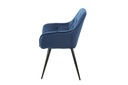 Additional Image for AS127 Étkezőszék - Sötétkék Bársony G062-49