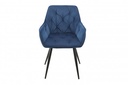 Additional Image for AS127 Étkezőszék - Sötétkék Bársony G062-49