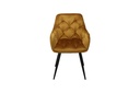 Additional Image for AS127 Étkezőszék - Sárga Bársony G062-83