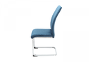 Additional Image for AS118 Étkezőszék - Króm-Kék Bársony G062-48