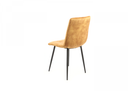Additional Image for AS116 Étkezőszék KD - Velvet Sárga UF912-2