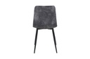 Additional Image for AS116 Étkezőszék KD - Sötétszürke Bársony UF915-1