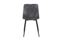 Additional Image for AS116 Étkezőszék KD - Sötétszürke Bársony UF915-1
