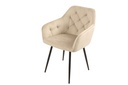 Additional Image for AS115 Étkezőszék - Latte bársony G062-14