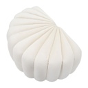 Kagyló alakú ülőke, krémszínű - SHELL