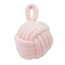 Gombolyag alakú ajtótámasz, babarózsaszín - PELOTTE