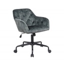Irodai fotel, szegett, szürke - BOLIVAR