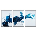 3 részes falikép szett 40x60 cm - SPLASH