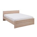 Ágykeret, 160x200 cm, sonoma tölgy - ECOLE