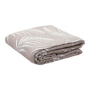 Ágytakaró garnitúra, pálmalevél mintás, 220x240 cm, bézs - DOUCE NUIT