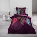 Ágyneműhuzat szett, pávatoll mintás - PAONIQUE