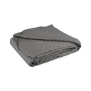 Ágytakaró, steppelt, 150x200 cm, antracit - PLAINE