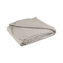 Ágytakaró, steppelt, 150x200 cm, bézs - PLAINE