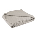 Ágytakaró, steppelt, 240x260 cm, bézs - PLAINE