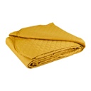 Ágytakaró, steppelt, 240x260 cm, sárga - PLAINE