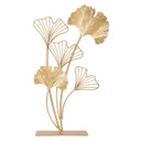 Asztali dekoráció, ginkgo biloba, nagy, arany - GINKGO
