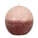 Aromagyertya gömb cappuccino illattal 5 cm - CAPRI