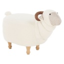 Bárány alakú ülőke, törtfehér - BORIS