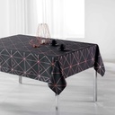 Asztalterítő, rosegold mintával - ART DECO