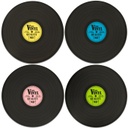 Bakelit tányéralátét szett - 4dbos szett - VINYL