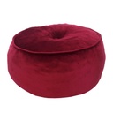 Bársony puff, burgundi - PACHA