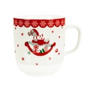 Bögre hintaló mintával, 400 ml - XMAS TIME