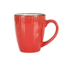 Bögre kötött mintával, 2dl, piros - FRANQUETTE