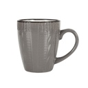 Bögre kötött mintával, 2dl, sötétszürke - FRANQUETTE