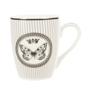 Bögre pillangó mintával, keskeny csikos - BOTANIQUE