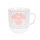 Bögre rózsaszín feirattal - STAY POSITIVE