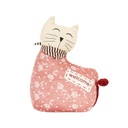 Cica ajtótámasz, piros - CHATONS